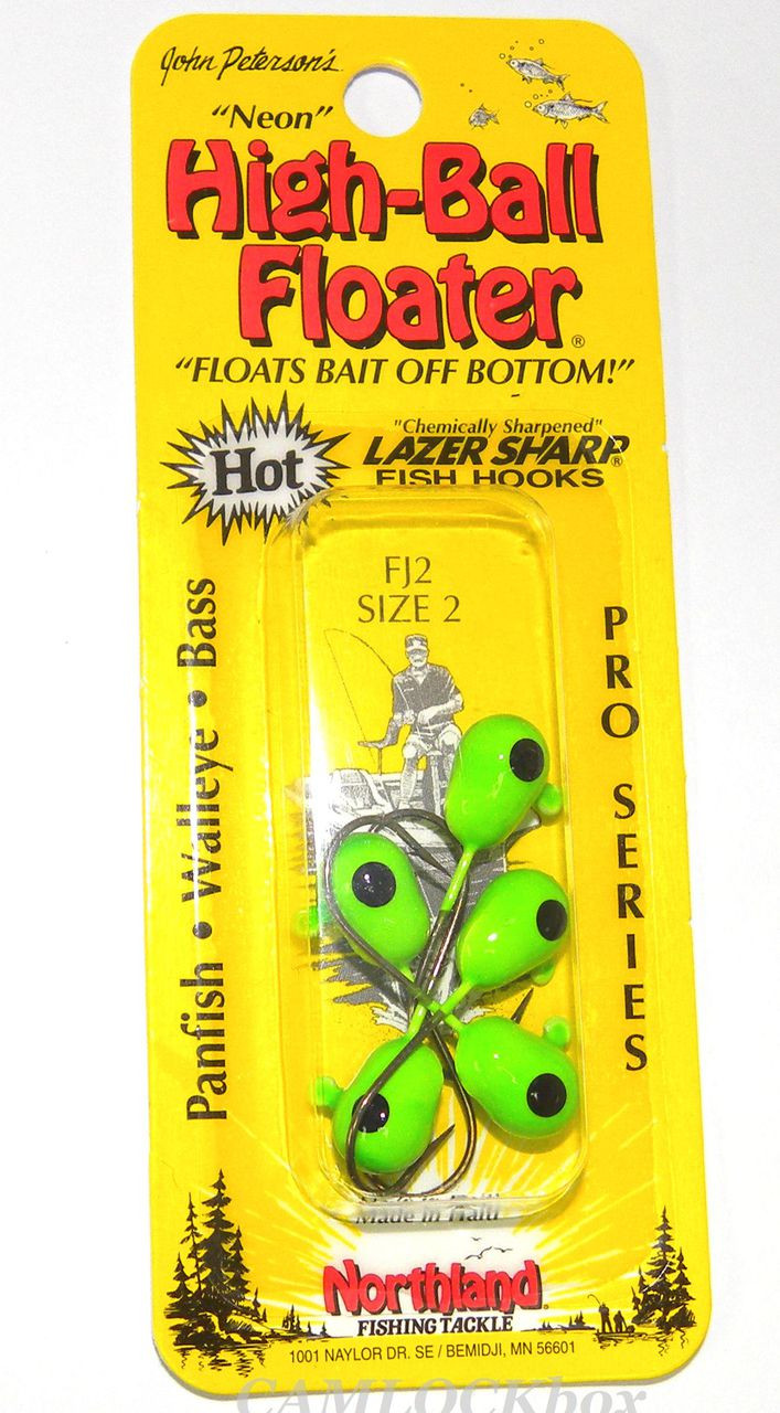 Northland Fishing Tackle High-Ball Floater Jig Heads #2 (5 Pack