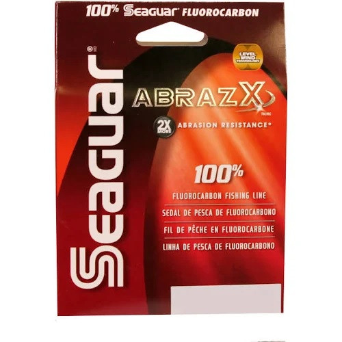 Seaguar Abrazx 100% Fluorocarbon Ice Line - Clear (4 lb, 200 yd)