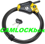 Master Lock 3/8" Python Cable - Keyed Alike (8413KA)