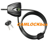 Master Lock 3/16" Black Python Cable (8417D)