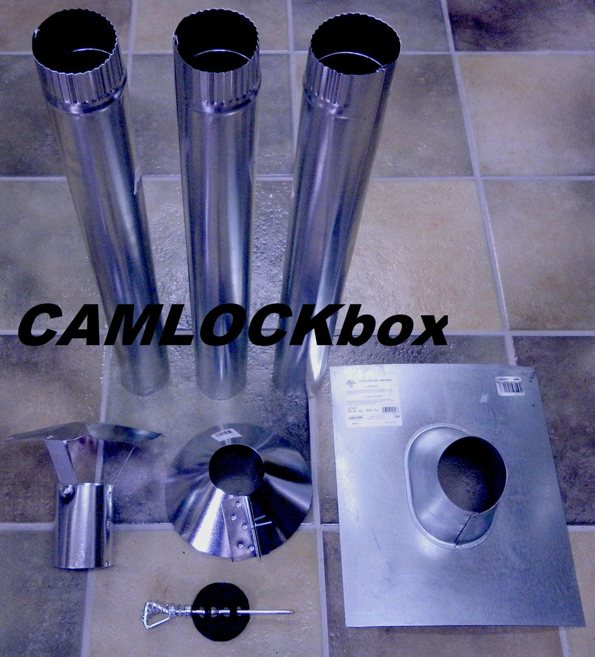 NU-WAY Stove Pipe Kit - CAMLOCKbox