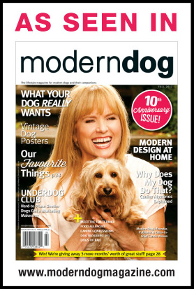 Mountain Dog Chews is featured in Modern Dog Magazine