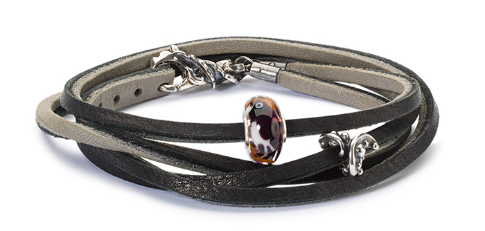 Trollbeads Double Leather Bracelet Trollbeads Double Leather Bracelet