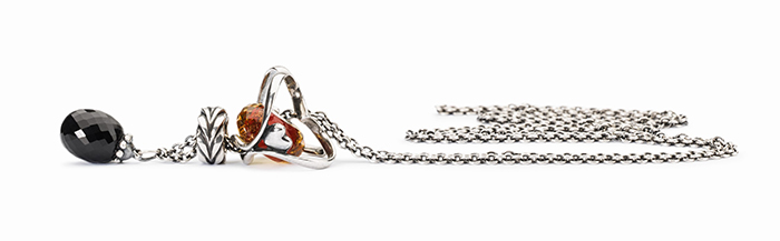 Trollbeads Fantasy Necklace with Black Pearl Trollbeads Fantasy Necklace with Black Pearl