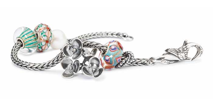 Trollbeads Bracelet with Swan Clasp Trollbeads Bracelet with Swan Clasp