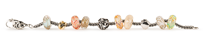 Trollbeads glass straight bracelet Trollbeads glass straight bracelet