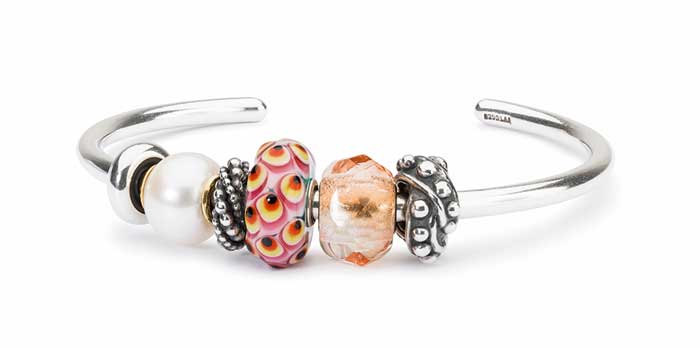 trollbeads silver bangle trollbeads silver bangle