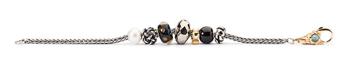 Trollbeads Bracelet with Pyrite Trollbeads Bracelet with Pyrite