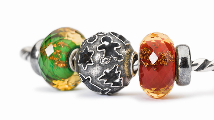 Trollbeads Faceted Beads Closeup Trollbeads Faceted Beads Closeup