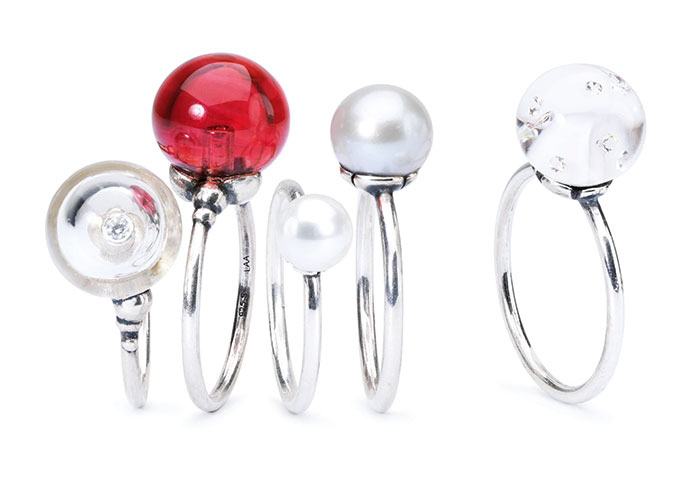 Trollbeads rings and Earrings Trollbeads Rings and Earrings