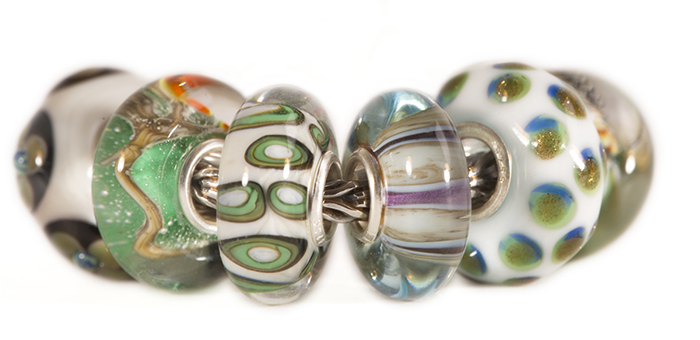 Trollbeads Unique Glass Beads | OOAK Trollbeads | TrollbeadsAkron.com