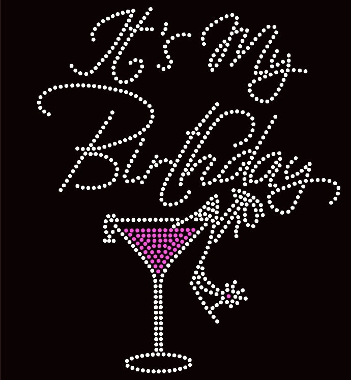 It's my Birthday Shoe Heel Stiletto Ring in Vine Martini ...