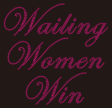wailing win rhinestone transfer custom
