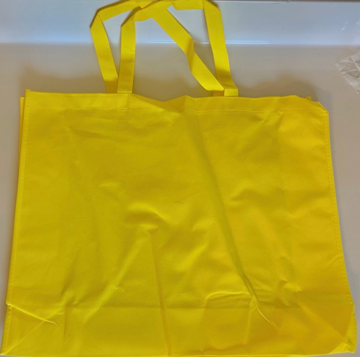 Large Tote Bag (Yellow) 20