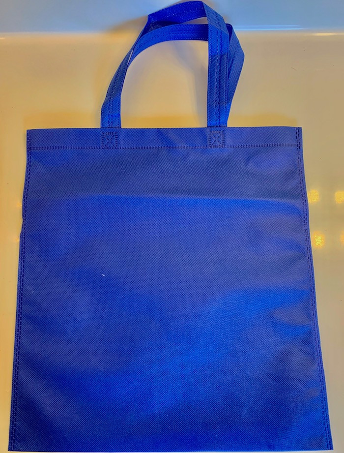 Non Woven Tote Bag (Royal Blue) 13.5