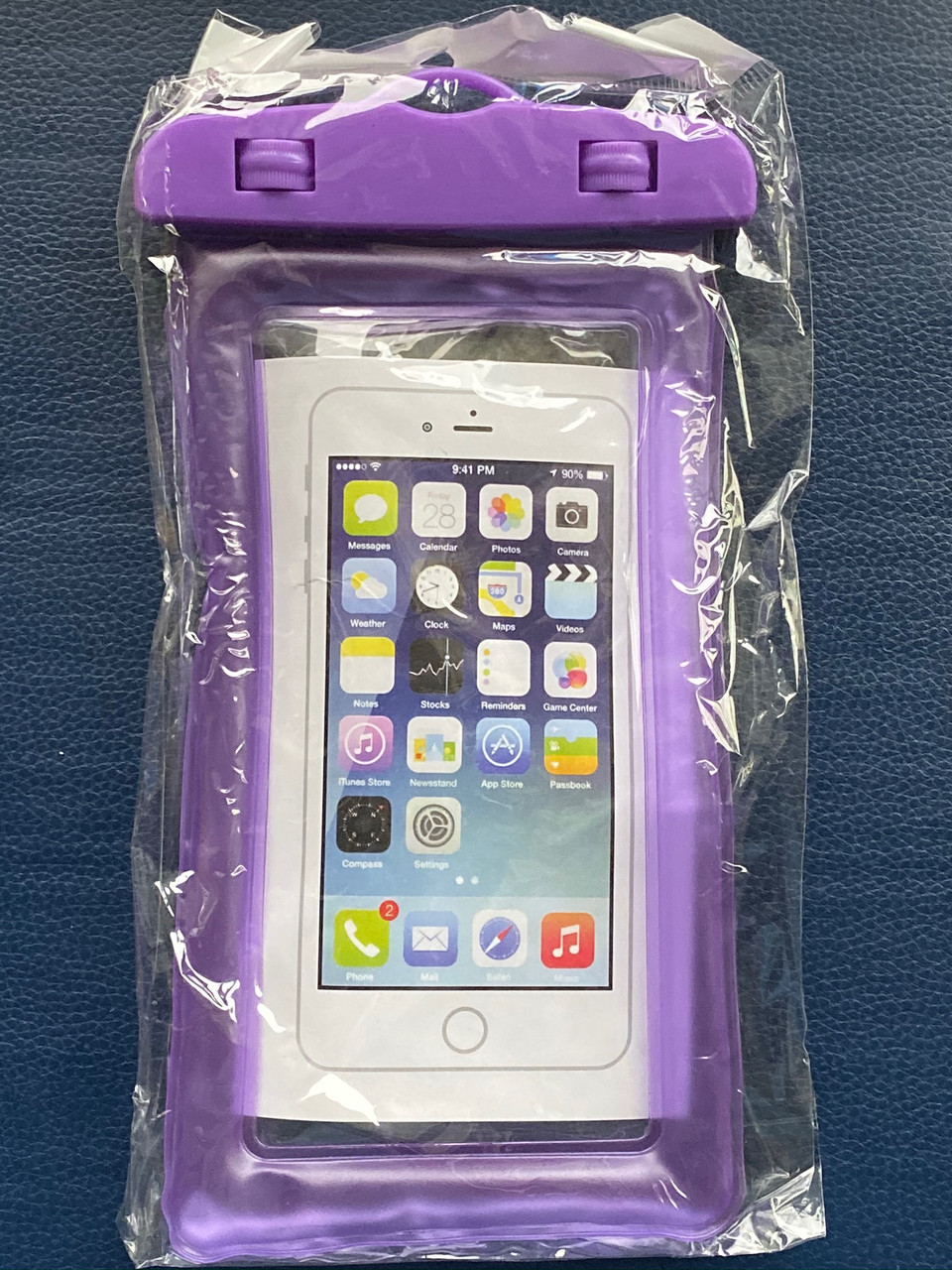 Waterproof Cell Phone Pouch (Purple) Universal Case Dry Bag Protect