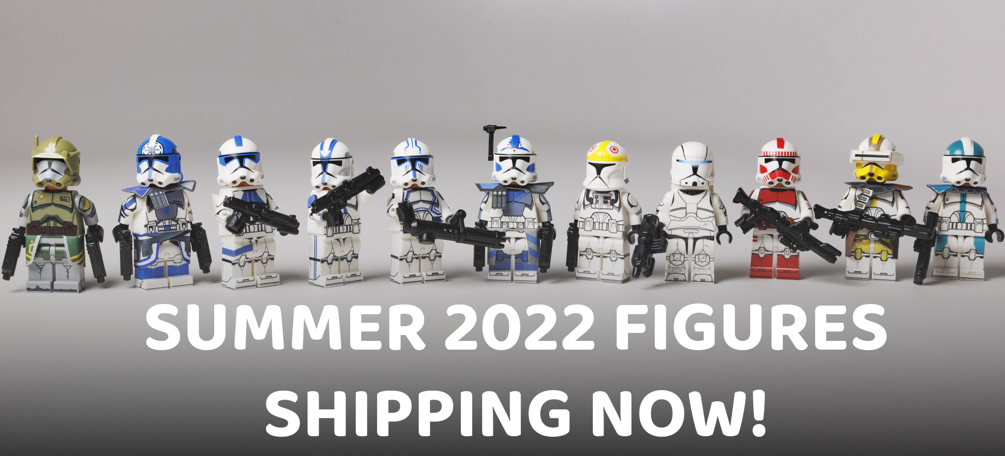 Minifigure Body Custom LEGO Star Wars Captain Rex 501st Legion UV Printed 