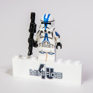 24pcs Minifigures Custom Lego Star Wars Phase 2 White Clone Trooper Army