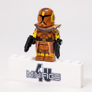LEGO® STAR WARS™ Custom Minifigure CORUSCANT GUARD Dark Red CLONE Captain Deluxe 