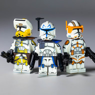 US seller lego star wars captain rex clone trooper Custom Minifigure 