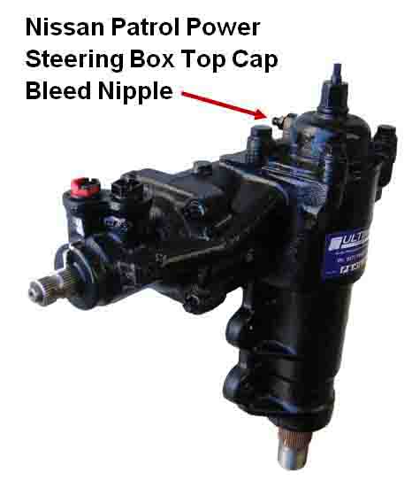 Subaru power deals steering bleed valve