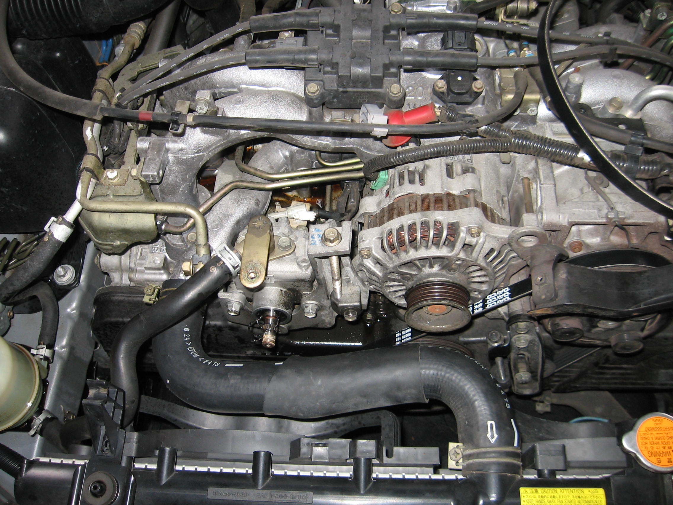thumbnail interactive-video image 1 of Genuine Subaru Alternator & Power Steering Belt – Impreza Turbo 1992-2000 – 809218250 1 of 6