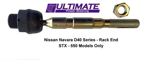 Nissan Navara D40 STX-550 Series Only 11/2010 - On.