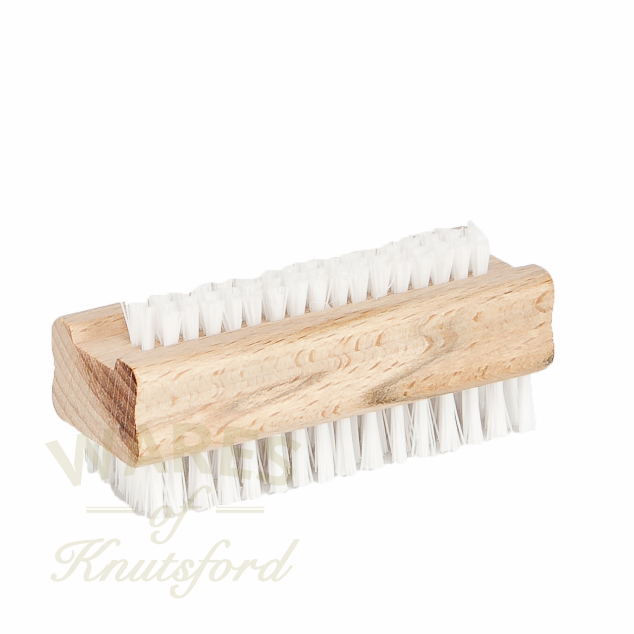 Double Sided Wooden Nail Brush Wares of Knutsford Ltd