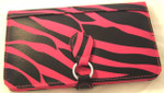 Pink Striped Zebra Shear Case