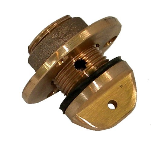 Bronze Drain Plug or Garboard Drain Large Classic Boat Supplies