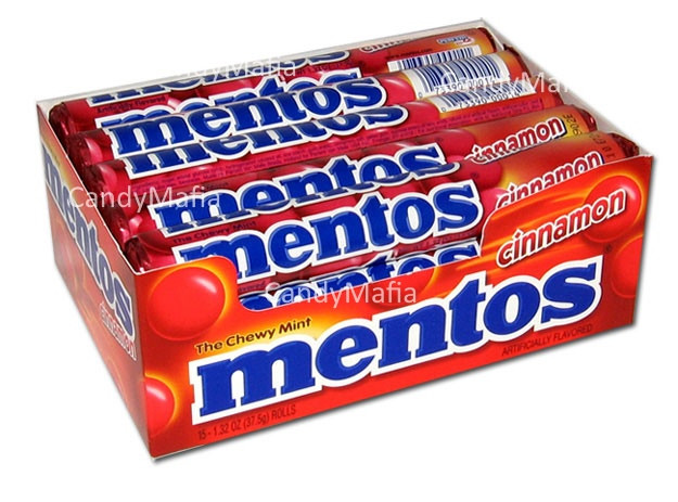 Mentos Cinnamon 15 Count Box
