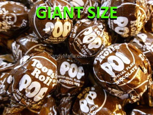 Giant Chocolate Tootsie Pops