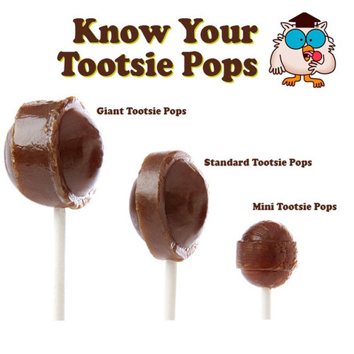 Giant Tootsie Pops
