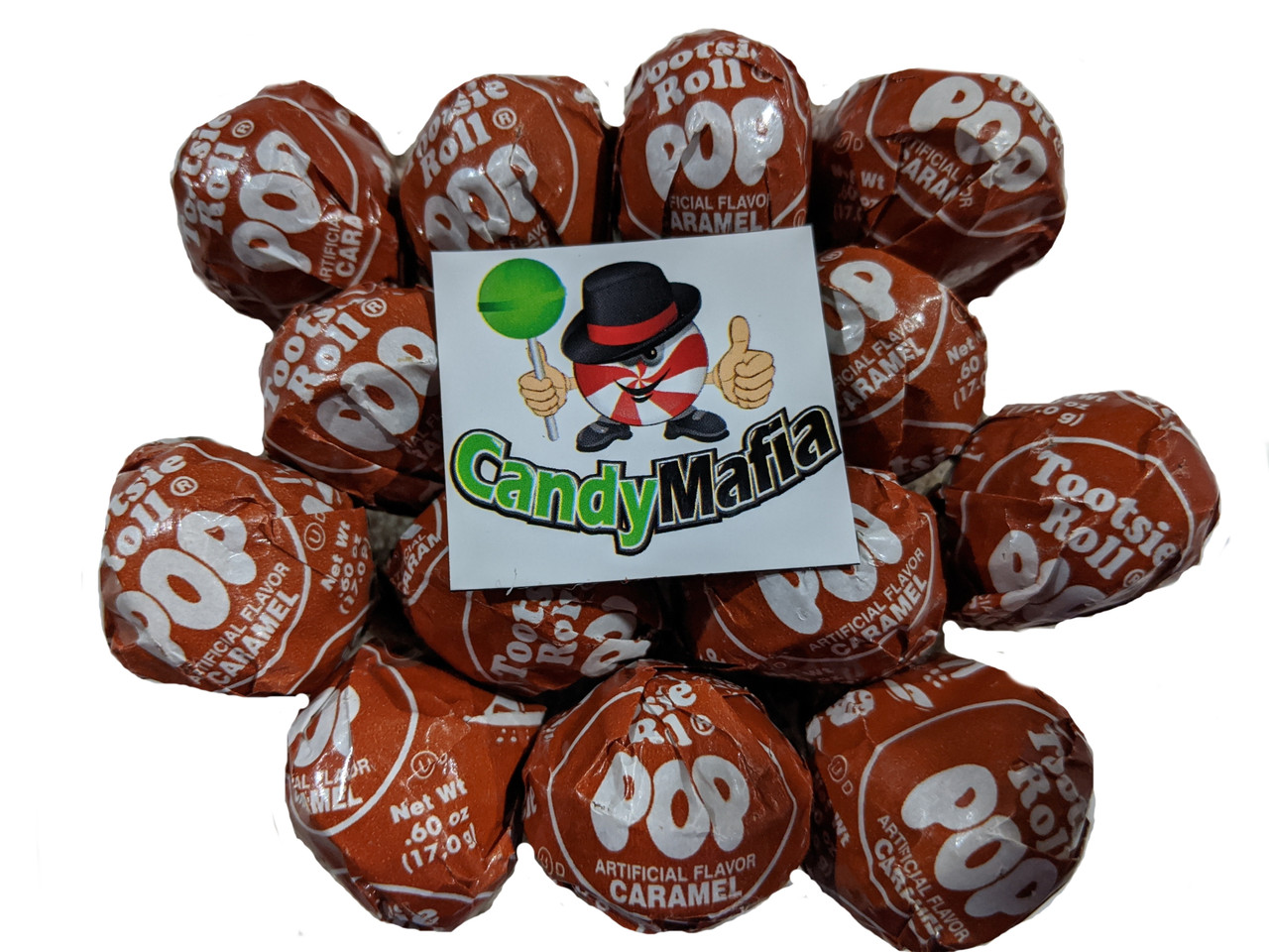 Caramel Tootsie Pops 60 pops