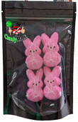 Freeze Dried Peeps Pink Bunnies