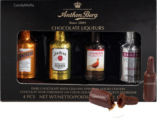 Anthon Berg Chocolate Liqueur Bottles
