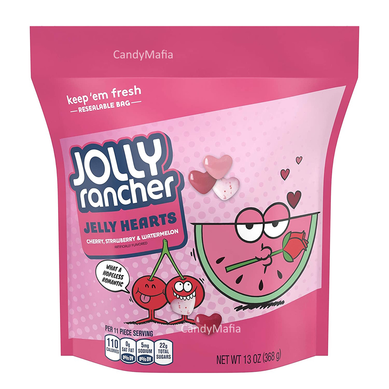 Jolly Rancher Jelly Hearts 13oz Bag