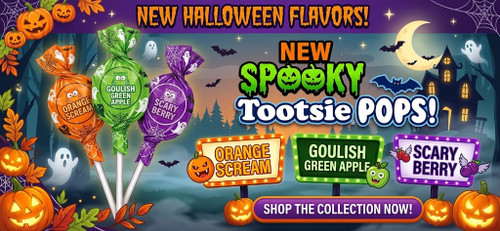 Scary Berry Tootsie Pops Green Apple