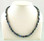 Magnetic necklace made with triple strength magnetic Hematite combined with Amethyst and Sodalite gemstones