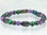 Magnetic Bracelet made with triple strength magnetic Hematite combined with Amethyst and Lapis Lazuli Phoenix