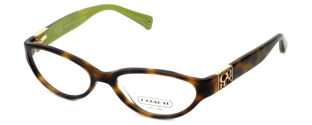 Coach Womens Designer Eyeglasses Madelyn Hc6028q In Tortoise 5052