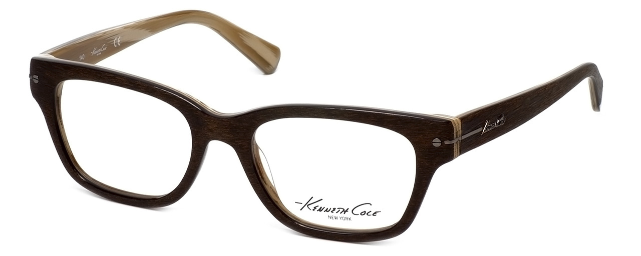 Kenneth Cole Designer Eyeglasses KC0237-050 in Brown :: Rx