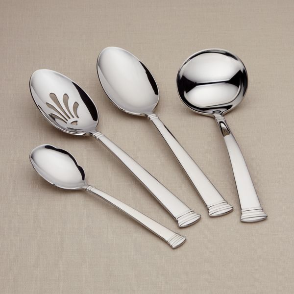 Lenox Eternal Flatware 4piece Hostess SetJL Nehas China & Crystal