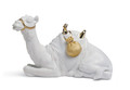Lladro Camal Nativity Figurine, Golden Lustre 6x8x5 in 01007148