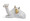 Lladro Camal Nativity Figurine, Golden Lustre 6x8x5 in 01007148