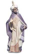 Lladro King Balthasar Nativity Figurine II 13x6x5 in 01005481