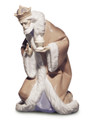 Lladro King Melchior Nativity Figurine II 9x6x5 in 01005479