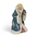 Lladro Melchior Nativity Figurine, Gres 9x6x5 in 01012278