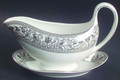 Wedgwood Florentine Platinum Gravy Boat Only (without Gravy Boat Stand)  in 50177606005