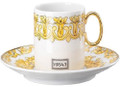 Versace Medusa Rhapsody AD Cup & Saucer 4.25 in 19335-403670-14715